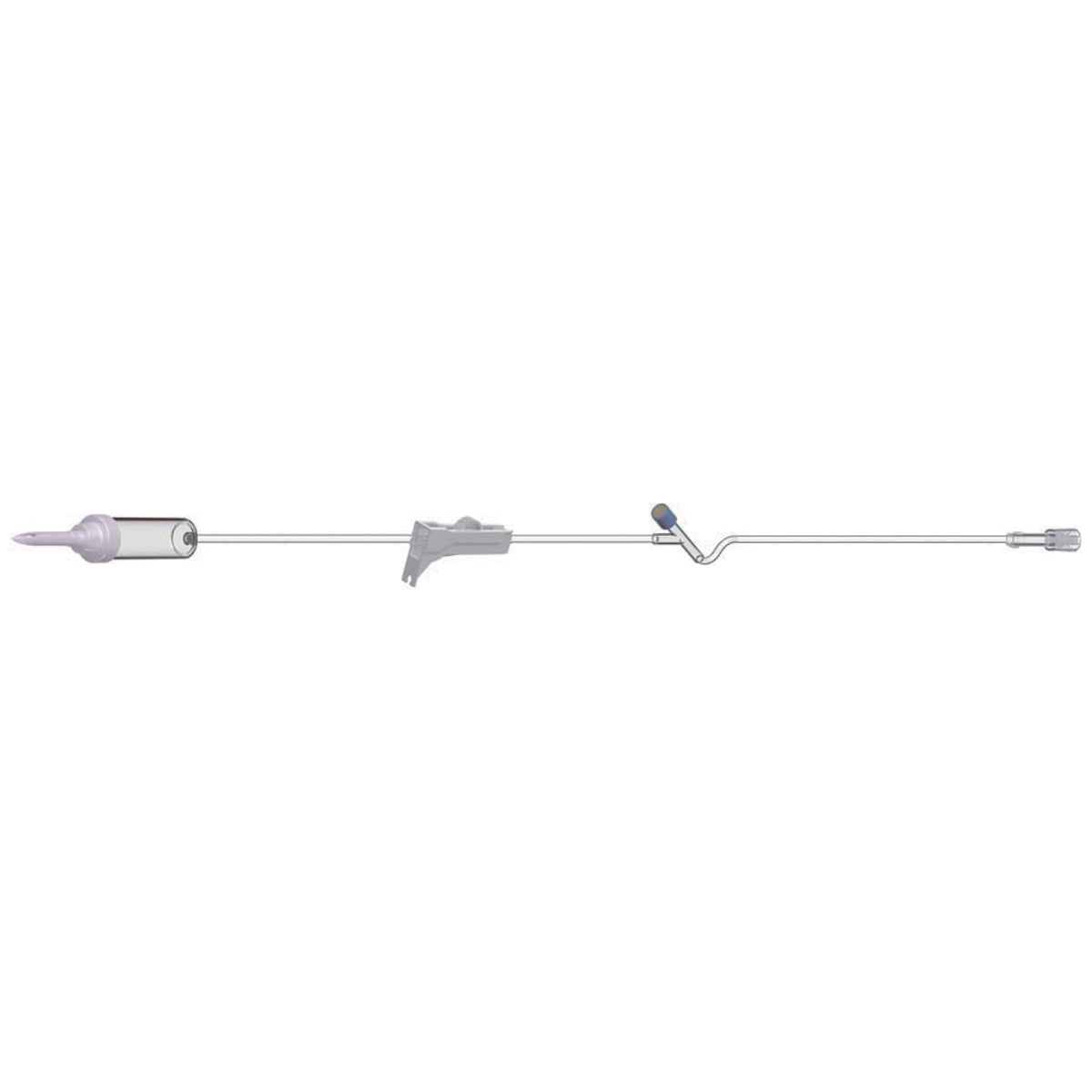 IV Administration Set 1 Y-Injection Site 72" 10 Drops/mL 50/cs