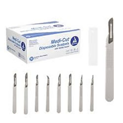 DYNAREX MEDI-CUT DISPOSABLE SCALPELS 10/bx