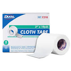 Surgical Tape, 3" x 10 yds, Cloth, 4 rl/bx