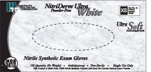 Innovative Nitriderm Nitrile Gloves PF NS 100/Bx