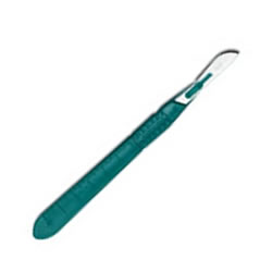 Scalpels #10 Sterile, Disposable, Aspen Bard-Parker 10/bx