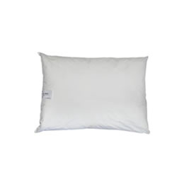 Vinyl-Coated Pillow, 21" x 27" White