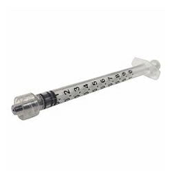 Luer Lock Syringe (1ml Low Dead Space) 100/bx