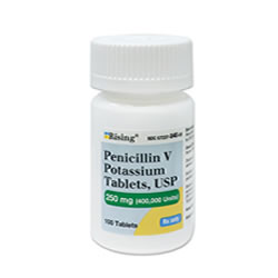 Penicillin V Potassium Tablets, USP Bottle of 100