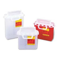 Sharps Container 5.4 quart Horizontal Pearl BD 305444 - Each