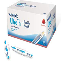 Waterpik UltraThin Fluoride Varnish 100/box Mint